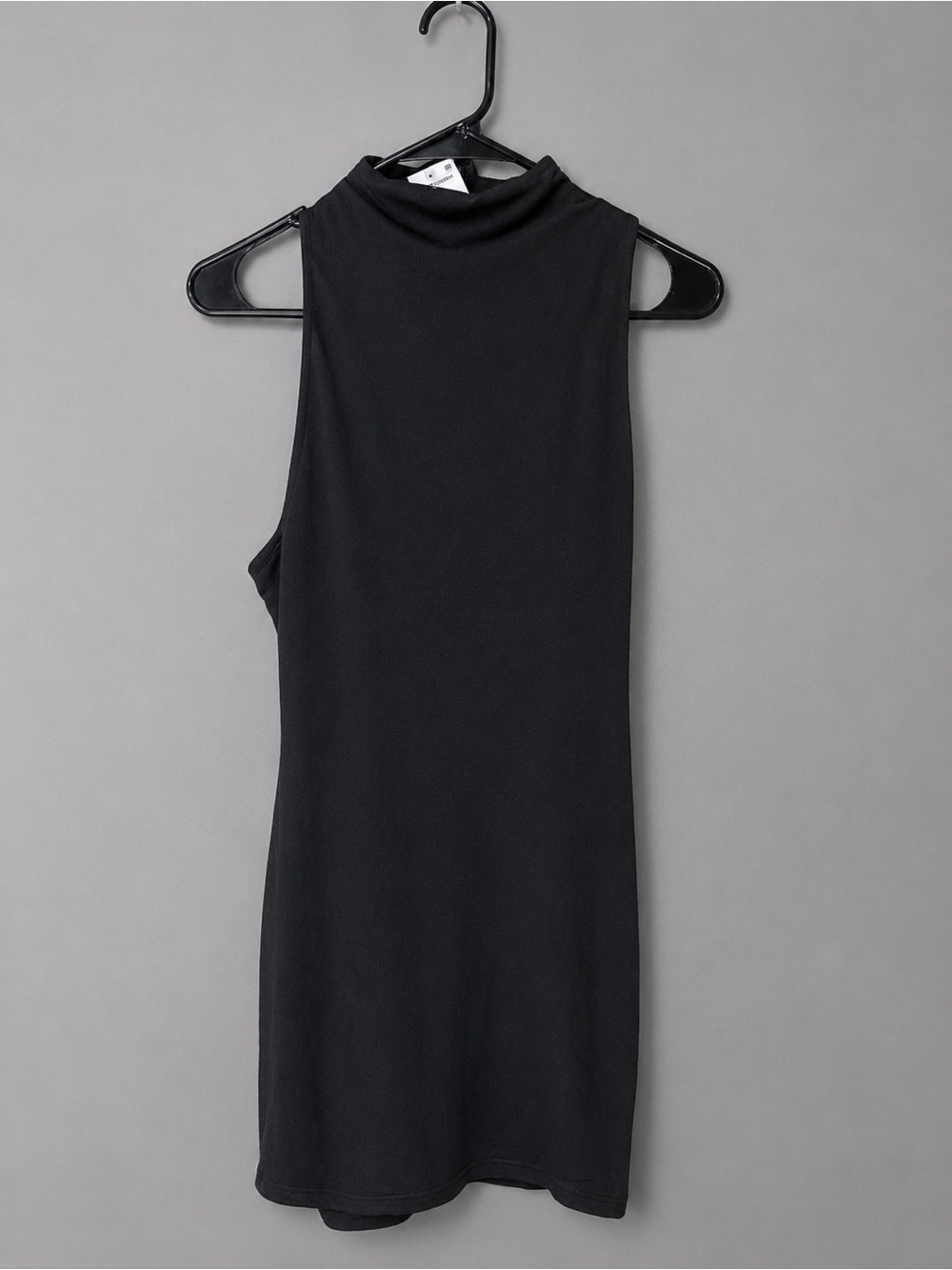 Naked Wardrobe Black Sleeveless Bodycon Dress
